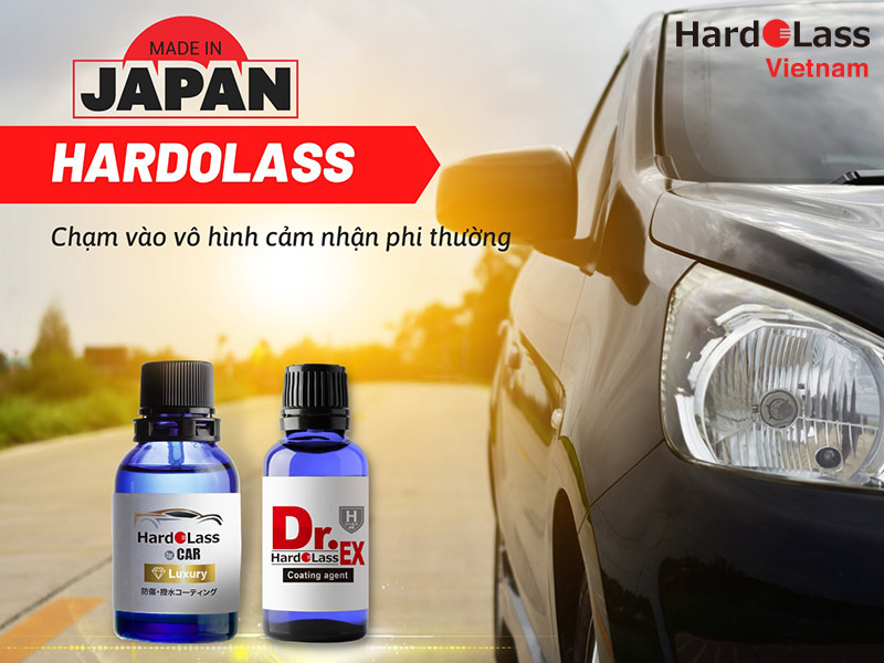 Chất phủ thủy tinh HardoLass - Hóa chất bảo dưỡng xe hơi được ưa chuộng nhất